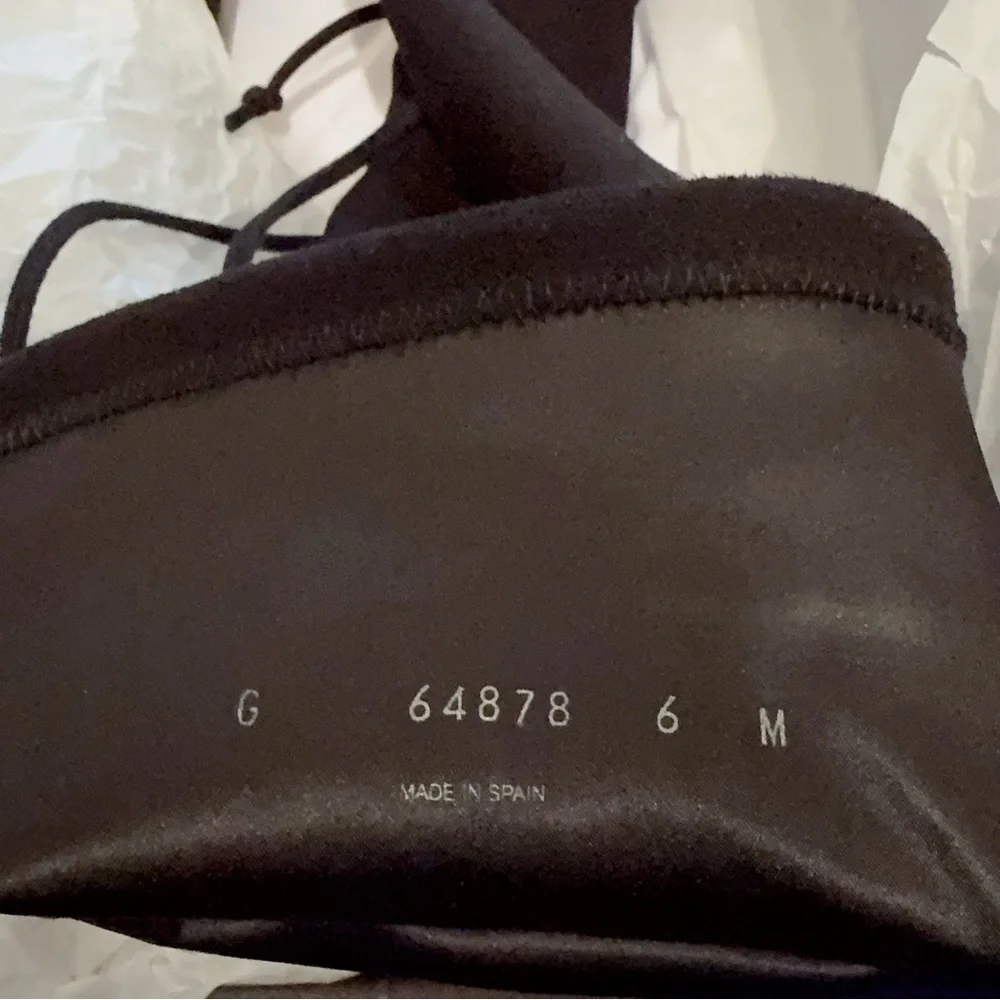 Stuart Weitzman Landmark Over-the-Knee Black Suede Boots Size 36.5/6 NIB